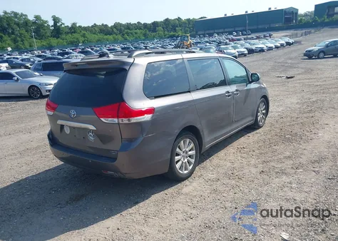 2011 Toyota Sienna Limited из США, поврежденный, VIN 5TDDK3DC8BS029389